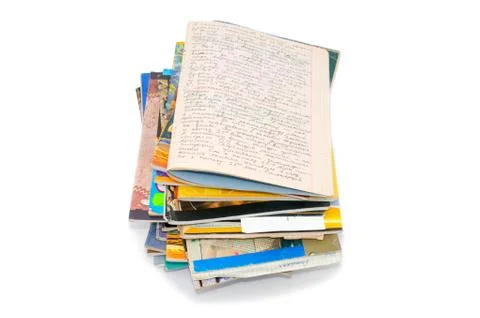 Educational records of the student 2 Stock Photos