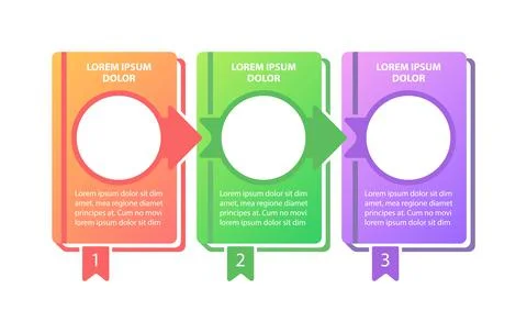 Educational research vector infographic template Stock Illustration