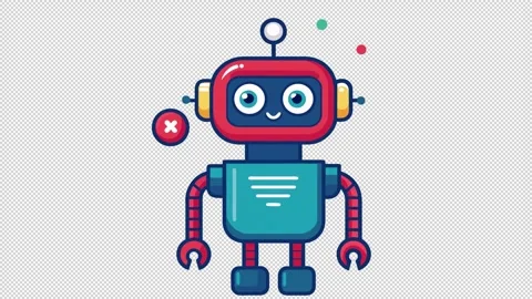 Educational robot. Video stock 321518344