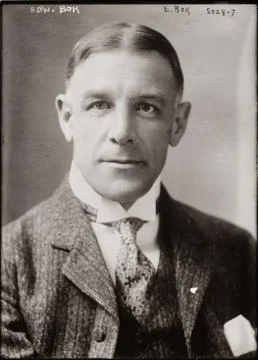 Edward Bok Foto stock