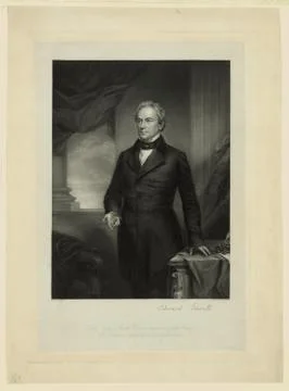 Edward Everett Foto stock