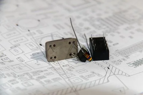 Eelctronic Components Stock Photos