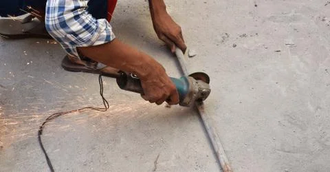 Eelectric grinder machine Foto stock