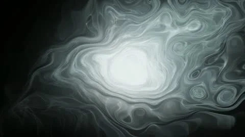 Eerie Abstract Apparition Blob Loop Stock Footage 22415417