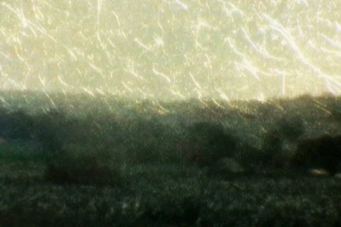 Eerie Landscape 05 Processed - Vintage Super8 Film Stock Footage