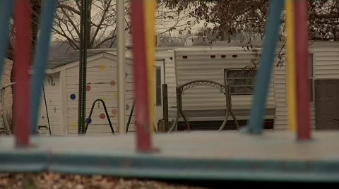 Eerie Playground  Stock Footage 367357