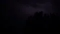Eerie silhouettes from in cloud lightning flashes HD 影片