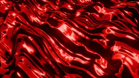 Eevee Wave 4K VJ Loop - Futuristic Music Background Animation Red Stock Footage 296958828
