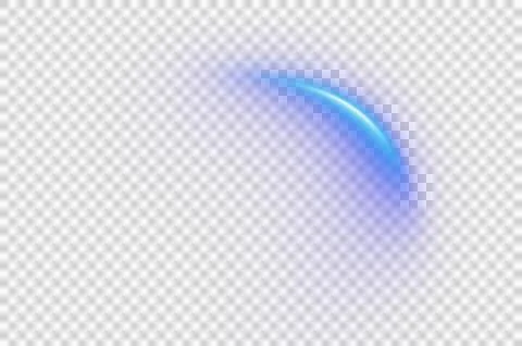 Effect Blue Light Glowing light bursts with sparkles. Glow light effect set.. Stock Photos