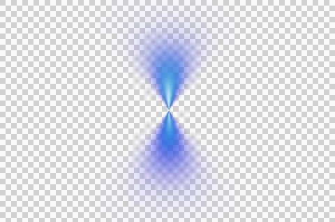 Effect Blue Light Glowing light bursts with sparkles. Glow light effect set.. Stock Photos