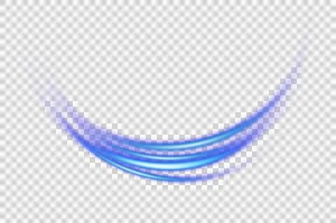 Effect Blue Light Glowing light bursts with sparkles. Glow light effect set.. Stock Photos