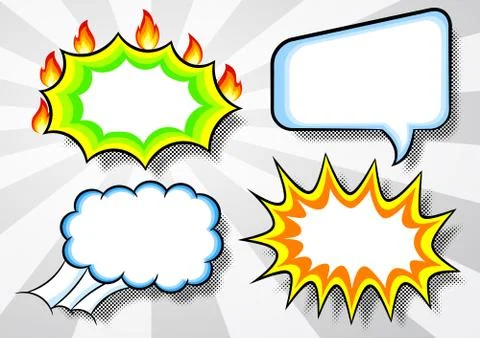 Effect bubbles Illustrazione stock