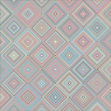 Effect with colored squares Stock Illustration