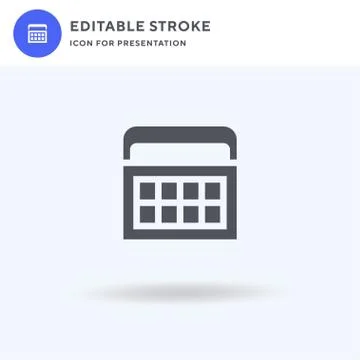 Effect icon vector, filled flat sign, solid pictogram isolated on white, logo Illustrazione stock