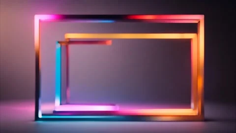 The effect of moving away from talking to abstract structures resembling ho.. Vídeos de archivo 273954561