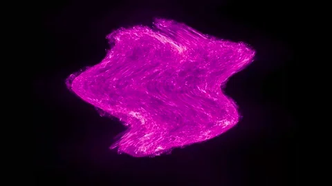 The effect of moving pink light, particles in a large spot on a white backg.. Stock Footage 251313677