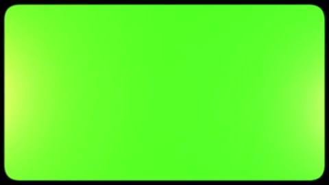 The effect of an old cathode ray tube television on a green screen. Green screen Stock Footage 262963614