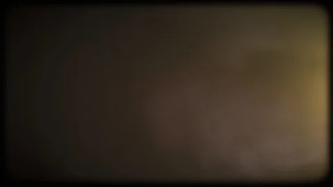 Effect of an old TV with a kinescope. Retro film video, effect footage. Stock Footage 125910154