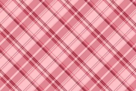 Effect plaid pattern fabric, pretty tartan seamless texture. Tiny vector te.. Stock Illustration