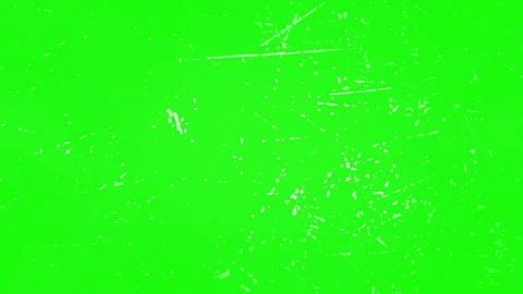 Effect Scratch. Scratches and damage on green screen. Film grain noise Stock Footage 276500010