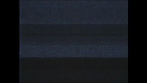 Effect VHS. A television screen with VHS effect of digital pixelated noise Stock Footage 276500875