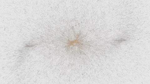 Effect videos of particles to scatter (4K resolution: background transparent) Stock Footage 169582535
