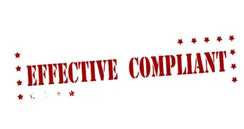 Effective compliant Stock Illustration