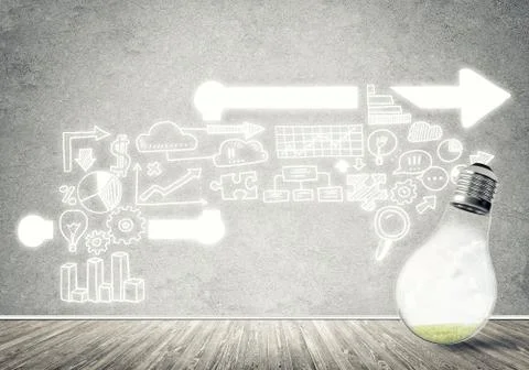 Effective marketing ideas Foto stock