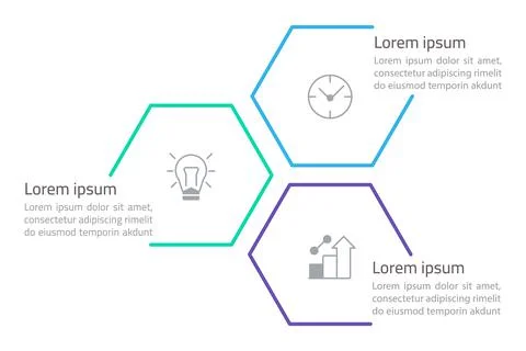 Effective workflow infographic chart design template 스톡 일러스트