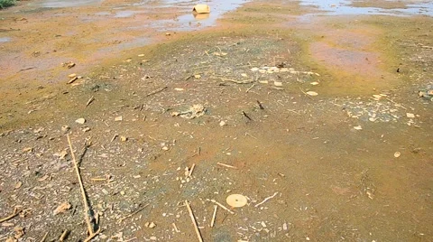 Effects Environmental from Heavy metals in soil occur from Industrial Video stock 45272336
