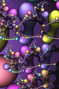 Effects. generation of patterns Illustrazione stock