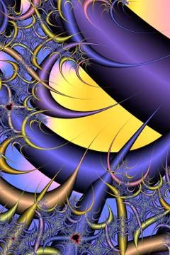 Effects. generation of patterns Stock Illustration