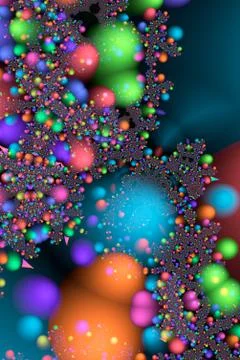 Effects. generation of patterns Stock Illustration