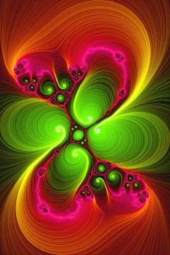 Effects. generation of patterns Stock Illustration