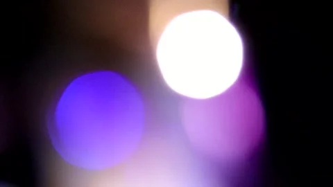 Effects of sparkling colored bokeh lights 스톡 동영상 309426463