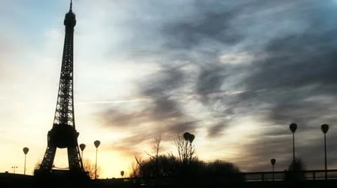 Effeil tower Stock Footage 11067512