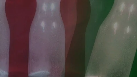 Effervescent tablet close up, soluble pill with sound healthcare Stock Footage 87784509