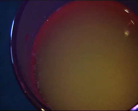 Effervescent tablet dissolves in a water Stock-Footage 53553135