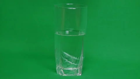 Effervescent Tablet Falling In Water. Pill Falls And Dissolves With Bubbles Stock Footage 126863007