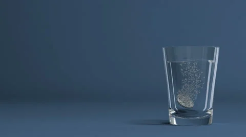 Effervescent tablet Stock Footage 25066943