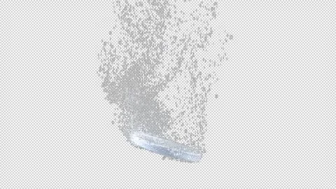 Effervescent Tablet | Render Animation + Alpha 動画素材 261751594