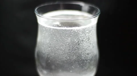 Effervescent Tablet In Water Stock-Footage 56678245