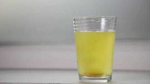 Effervescent vitamin Stock Footage 144950012