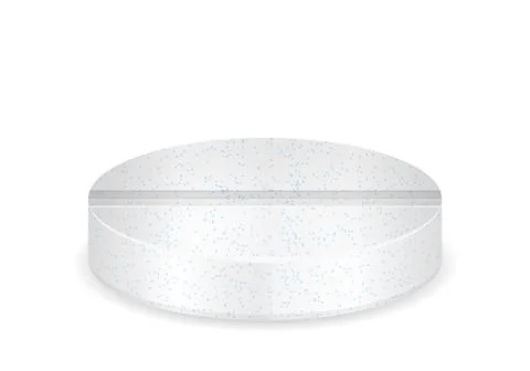 Effervescent vitamin pill Stock Illustration