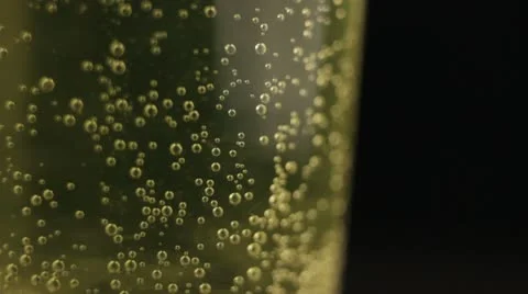 Effervescent vitamin tablets (bubbles) Stock Footage 12832120