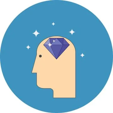 Efficiency of competence concept. Flat design. Stock Illustration