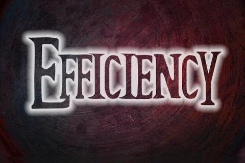Efficiency concept Stock Illustration
