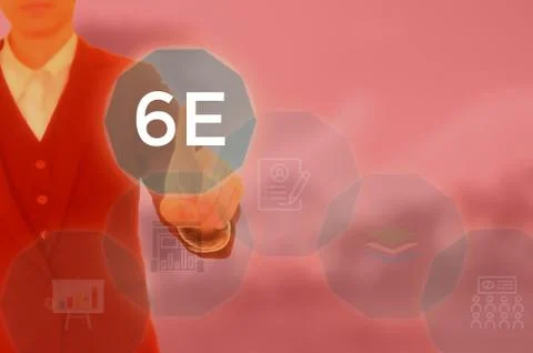 Efficiency, Effectiveness, Economically, Equity, Environment, Ethics - busine Stock Photos