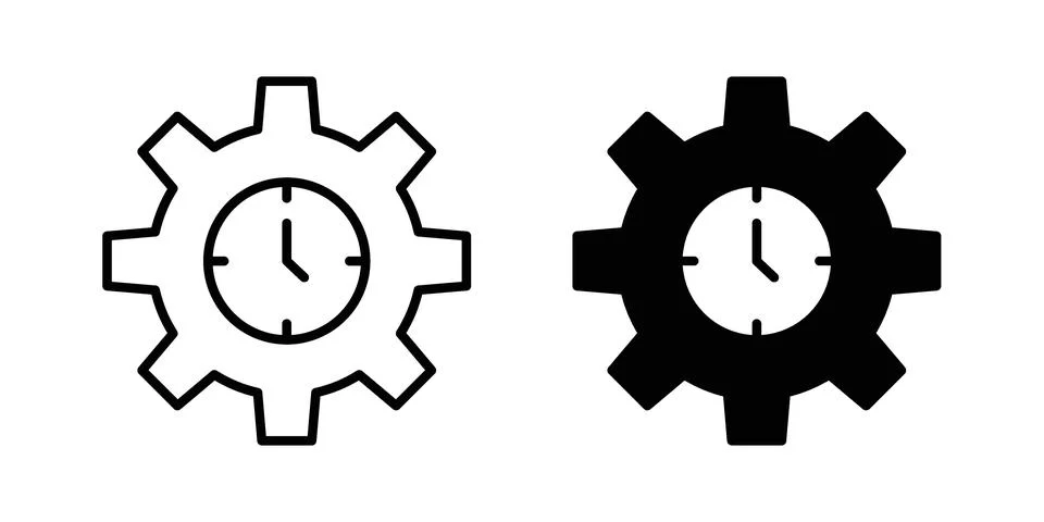 Efficiency icon vector design illustrations Stock Illustration