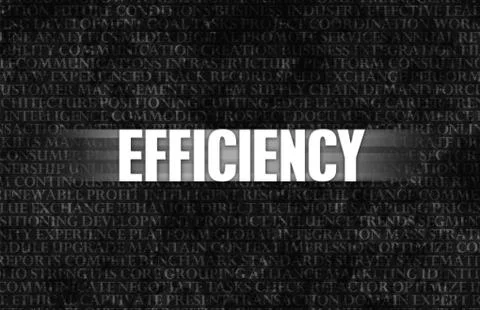 Efficiency 스톡 일러스트